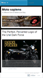 Mobile Screenshot of moto-sapiens.com