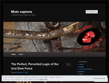 Tablet Screenshot of moto-sapiens.com